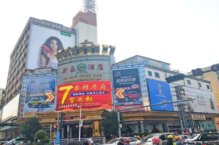 清遠戶外LED大屏廣告
