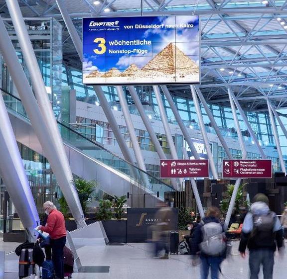 德國機(jī)場廣告